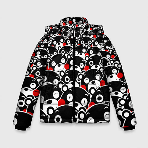 Зимняя куртка для мальчика Kumamons / 3D-Черный – фото 1