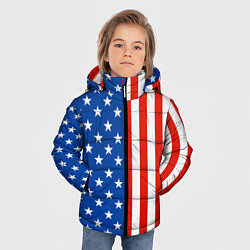 Куртка зимняя для мальчика American Patriot, цвет: 3D-черный — фото 2