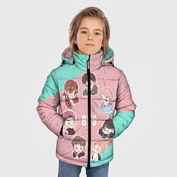 Куртка зимняя для мальчика BTS Boys, цвет: 3D-красный — фото 2
