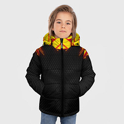 Куртка зимняя для мальчика Cyberpunk 2077: Android, цвет: 3D-черный — фото 2