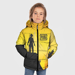 Куртка зимняя для мальчика PUBG: Sunrise, цвет: 3D-черный — фото 2
