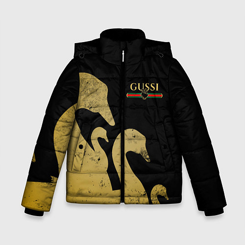 Зимняя куртка для мальчика GUSSI: Gold Edition / 3D-Черный – фото 1