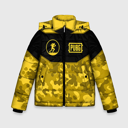 Зимняя куртка для мальчика PUBG Runner / 3D-Черный – фото 1