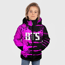 Куртка зимняя для мальчика Bangtan Boys, цвет: 3D-черный — фото 2