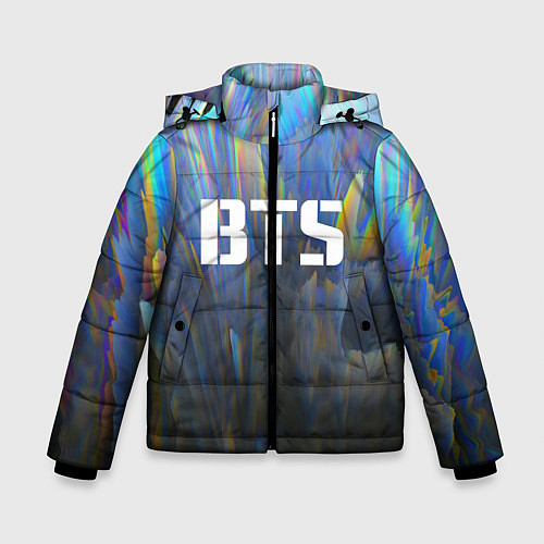 Зимняя куртка для мальчика BTS: Neon Spectre / 3D-Черный – фото 1