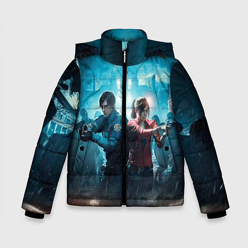 Зимняя куртка для мальчика Resident Evil 2 / 3D-Черный – фото 1