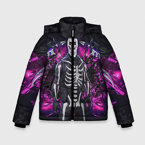 Зимняя куртка для мальчика FORTNITE / 3D-Черный – фото 1