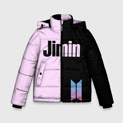 Зимняя куртка для мальчика BTS Jimin / 3D-Красный – фото 1