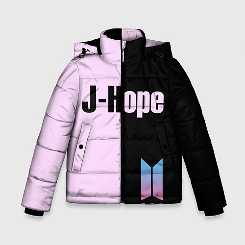 Зимняя куртка для мальчика BTS J-hope / 3D-Черный – фото 1
