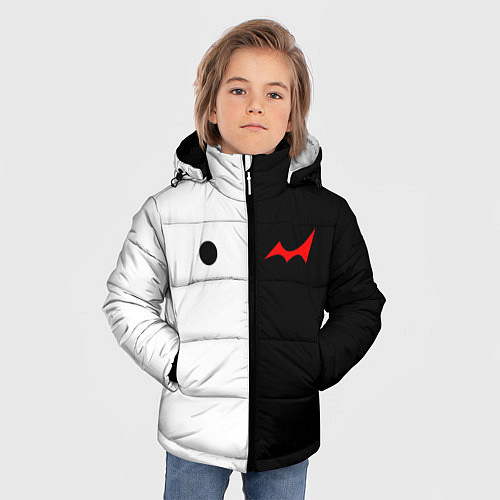 Зимняя куртка для мальчика MONOKUMA Eyes / 3D-Красный – фото 3