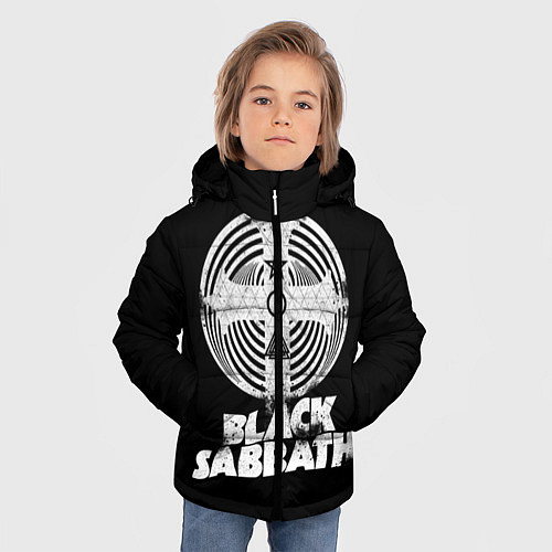 Зимняя куртка для мальчика Black Sabbath: Faith / 3D-Красный – фото 3