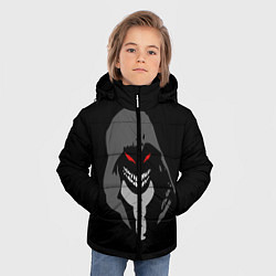 Куртка зимняя для мальчика Disturbed, цвет: 3D-черный — фото 2