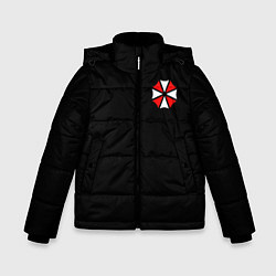 Куртка зимняя для мальчика UMBRELLA CORP, цвет: 3D-черный