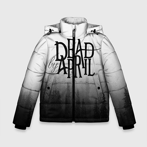 Зимняя куртка для мальчика Dead by April / 3D-Черный – фото 1