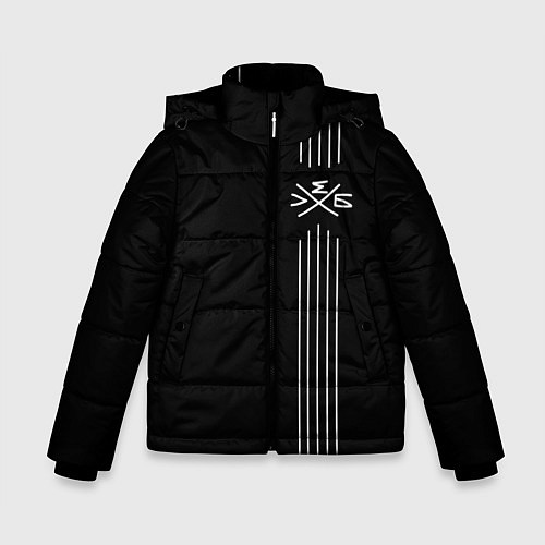 Зимняя куртка для мальчика ХЛЕБ / 3D-Черный – фото 1