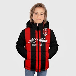 Куртка зимняя для мальчика AC Milan, цвет: 3D-черный — фото 2