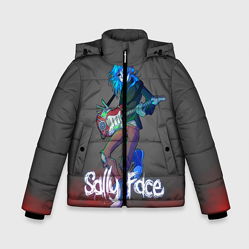 Зимняя куртка для мальчика Sally Face: Rock Star / 3D-Черный – фото 1