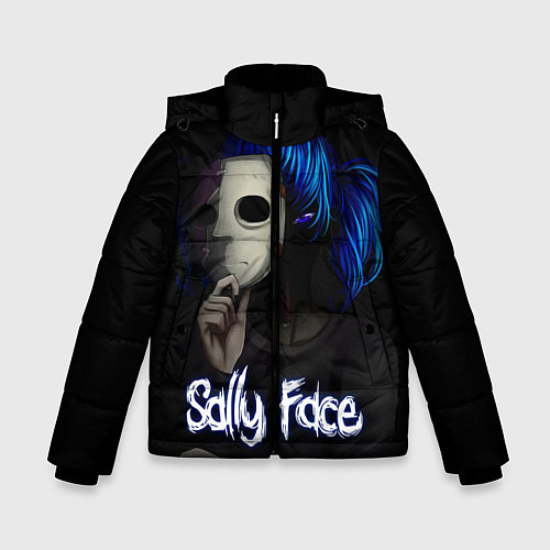 Зимняя куртка для мальчика Sally Face: Dark Mask / 3D-Черный – фото 1