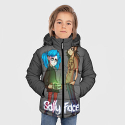 Куртка зимняя для мальчика Sally Face: Friends, цвет: 3D-красный — фото 2