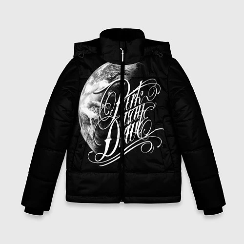 Зимняя куртка для мальчика Parkway Drive / 3D-Черный – фото 1