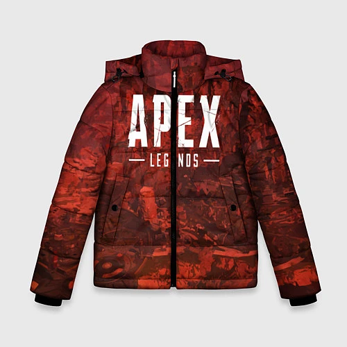 Зимняя куртка для мальчика Apex Legends: Boiling Blood / 3D-Черный – фото 1
