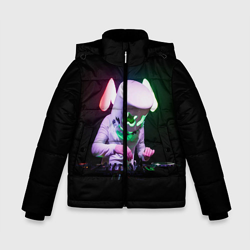 Зимняя куртка для мальчика Marshmello: Disco for You / 3D-Черный – фото 1