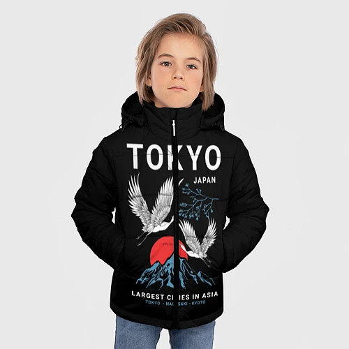 Зимняя куртка для мальчика Tokyo / 3D-Красный – фото 3