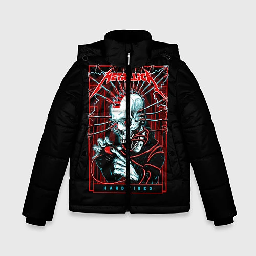Зимняя куртка для мальчика Metallica: Death Storm / 3D-Черный – фото 1