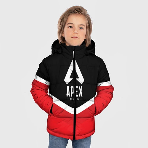 Зимняя куртка для мальчика Apex Legends: Uniform / 3D-Красный – фото 3
