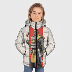 Куртка зимняя для мальчика Apex Legends: Caustic, цвет: 3D-красный — фото 2