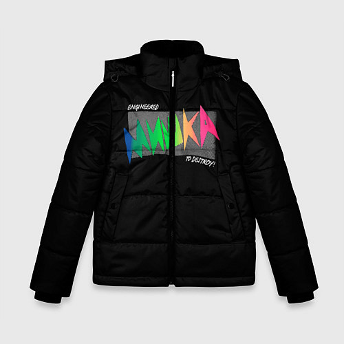 Зимняя куртка для мальчика Mishka NYC x Tessa Violet / 3D-Красный – фото 1