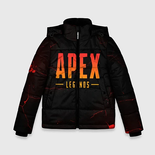 Зимняя куртка для мальчика Apex Legends: Dark Game / 3D-Черный – фото 1