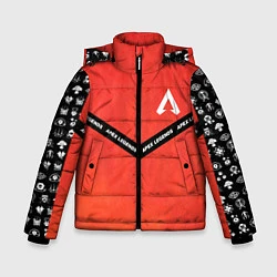 Куртка зимняя для мальчика Apex Legends: Gamer, цвет: 3D-красный