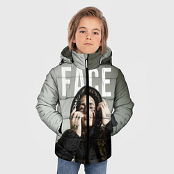 Куртка зимняя для мальчика FACE: Slime, цвет: 3D-красный — фото 2