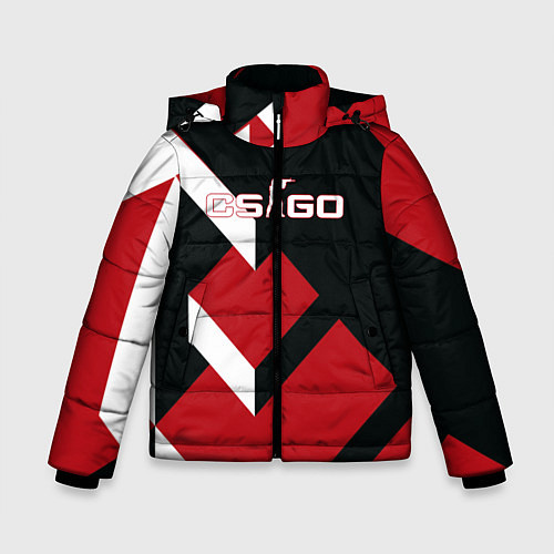 Зимняя куртка для мальчика CS:GO Cyrex Style / 3D-Черный – фото 1