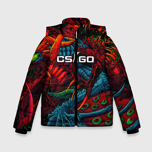 Зимняя куртка для мальчика CS:GO Hyper Beast / 3D-Черный – фото 1