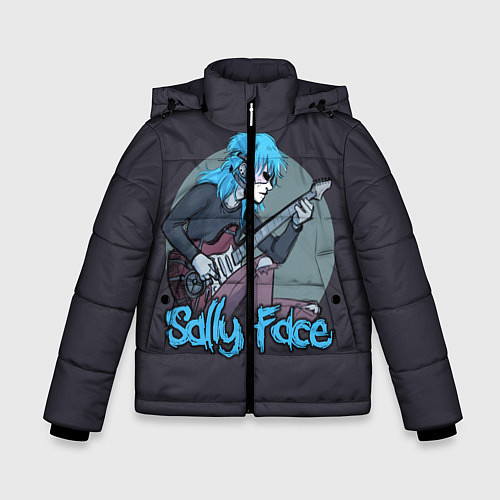 Зимняя куртка для мальчика Sally Face: Rock / 3D-Черный – фото 1