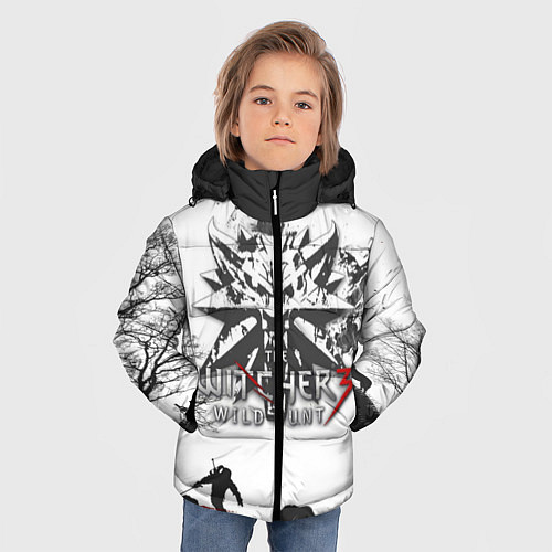 Зимняя куртка для мальчика The Witcher 3: Wild Hunt / 3D-Красный – фото 3