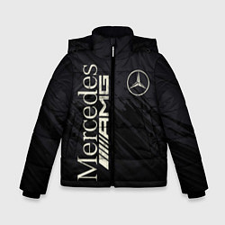 Куртка зимняя для мальчика Mercedes AMG: Black Edition, цвет: 3D-черный