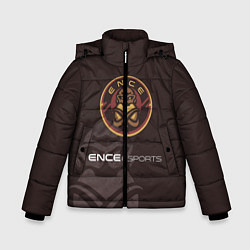 Куртка зимняя для мальчика ENCE Esports, цвет: 3D-черный