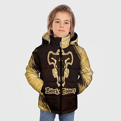 Куртка зимняя для мальчика Black Clover, цвет: 3D-черный — фото 2