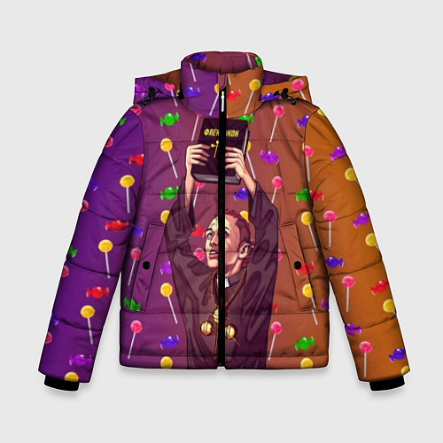 Зимняя куртка для мальчика Gone Fludd art 4 / 3D-Черный – фото 1
