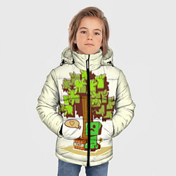 Куртка зимняя для мальчика Forest Creeper, цвет: 3D-светло-серый — фото 2