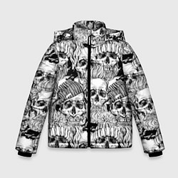 Зимняя куртка для мальчика Hipster skulls