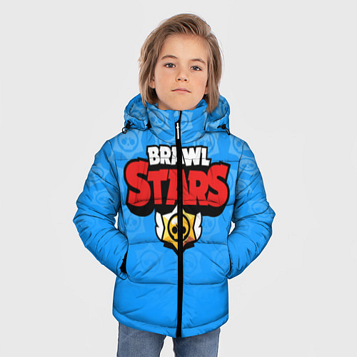 Зимняя куртка для мальчика Brawl Stars / 3D-Красный – фото 3