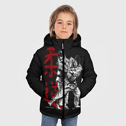 Куртка зимняя для мальчика Judo, цвет: 3D-красный — фото 2