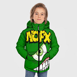 Куртка зимняя для мальчика NOFX Face, цвет: 3D-черный — фото 2