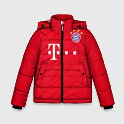 Куртка зимняя для мальчика FC Bayern: Home 19-20, цвет: 3D-красный