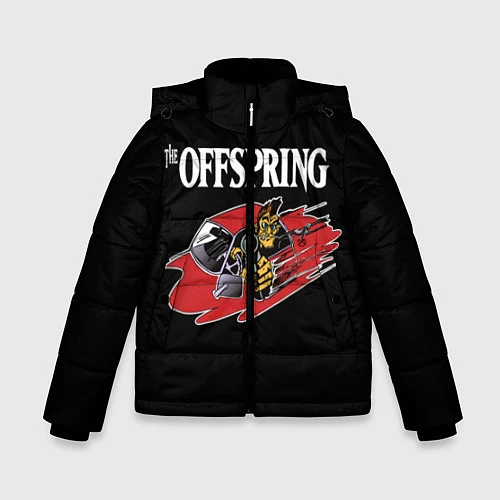 Зимняя куртка для мальчика The Offspring: Taxi / 3D-Черный – фото 1