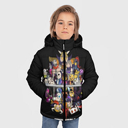 Куртка зимняя для мальчика Undertale, цвет: 3D-светло-серый — фото 2
